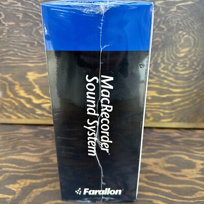 1990 Farallon MacRecorder Sound System Mr200 for Mac in Original