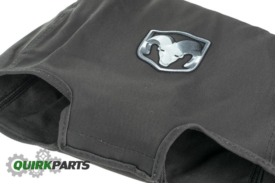 09-10 FUNDAS ASIENTO BANCO DODGE RAM 1500 40/20/40 GRIS CARBÓN MOPAR Foto 4 de 4