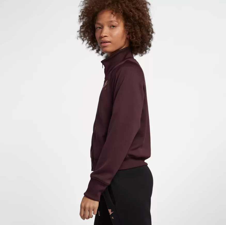 nike rose gold jacket