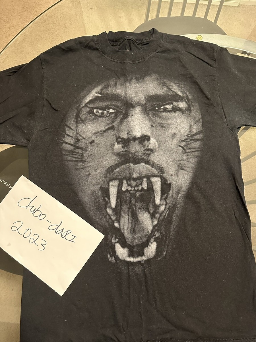 KANYE WEST & JAY-Z VINTAGE 2011 WATCH THE THRONE T-SHIRT SIZE