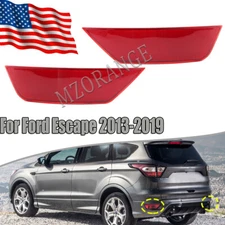 Pair Rear Bumper Reflector Light Lamp Left&Right For Ford Escape 2013-2018 2019