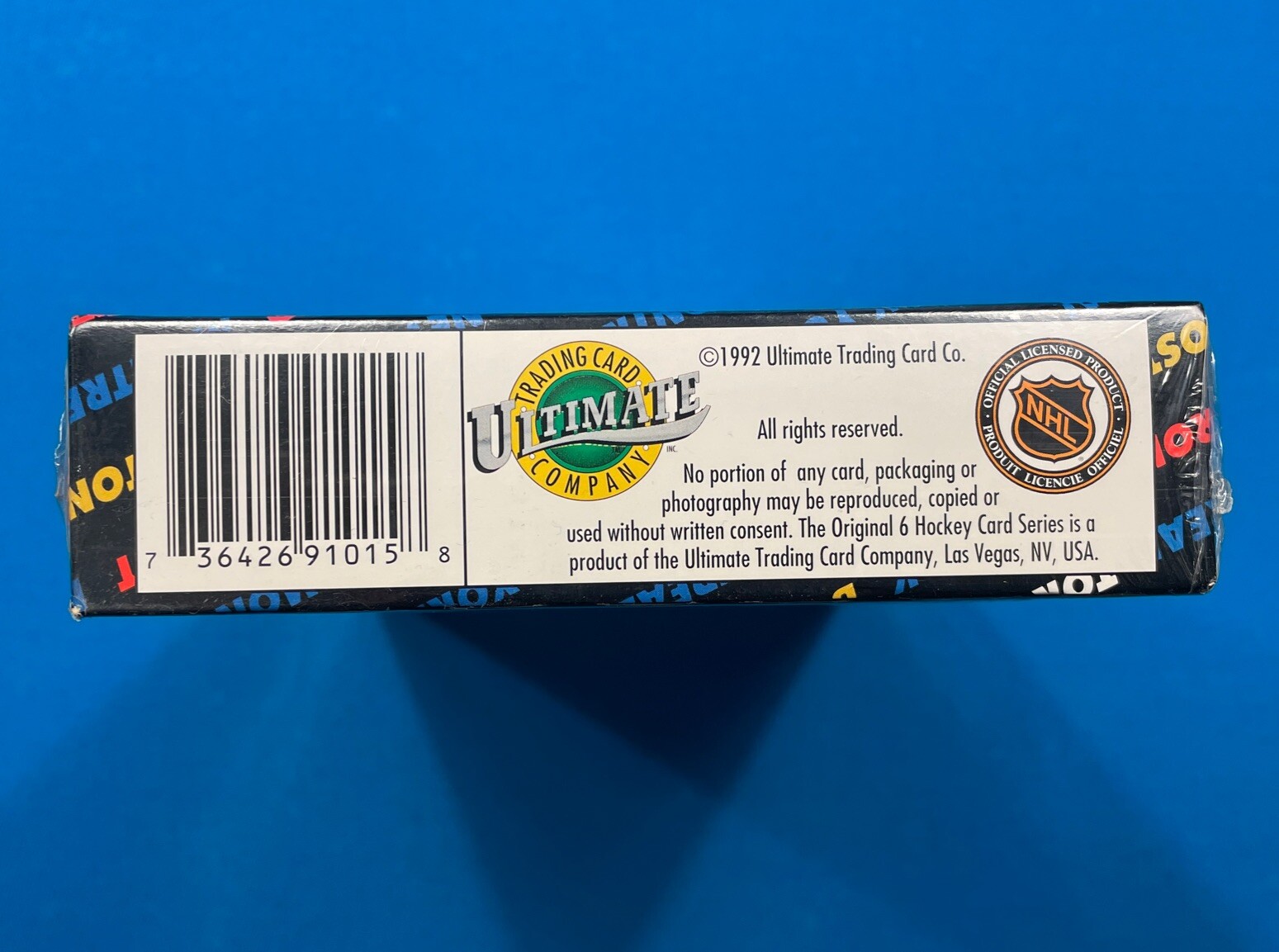 1992 Ultimate Trading Card Co Original 6 Hockey Card Wax Box Factory