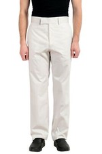 Hugo Boss "North/Pantry FS" Men's Off White Slim Casual Pants US 32 IT 48