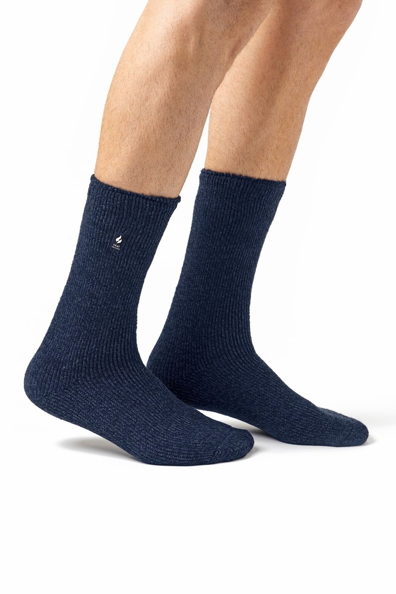 Heat Holders 2 Paia Calzini Invernali Uomo Antiscivolo – Termici In Pile – 2,34 TOG – Taglie 38-44