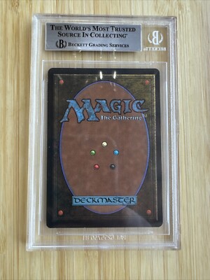 Mox Ruby MTG Beta BGS Grade 8.5/8/4.5/5 A Beauty Excellent (RG