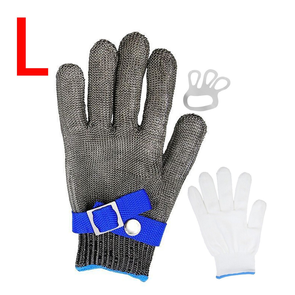 Safety Work Metal Gloves Stainless Steel Mesh Gloves Anti Knife