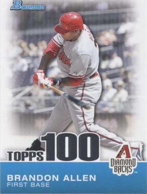 2010 Bowman - Brandon Allen #TP23