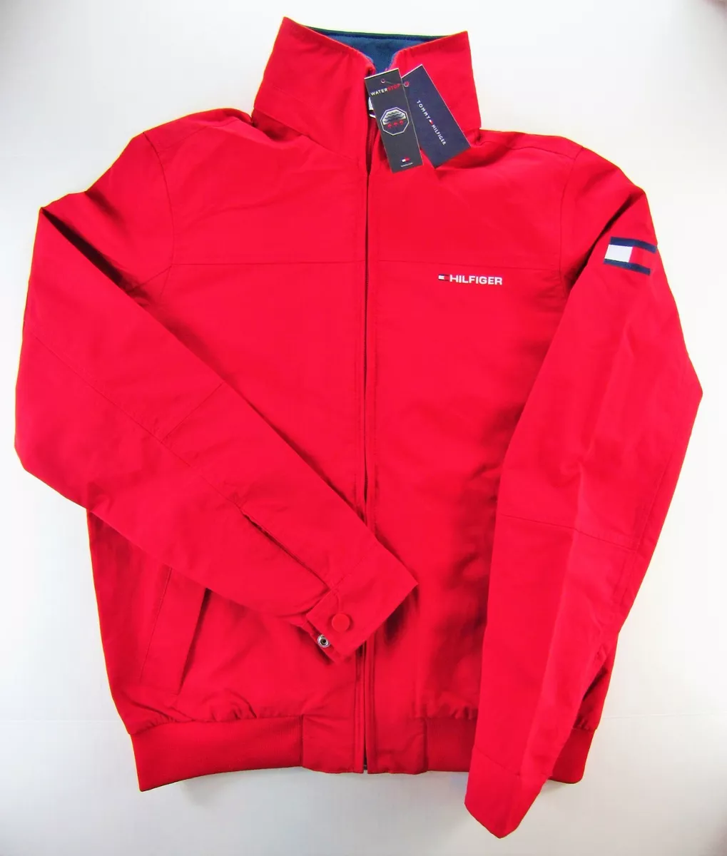 Tommy hilfiger hotsell red parka