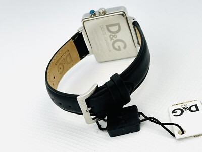 Dolce & Gabbana MEDICINE MAN Unisex DW0514 Analog Black Leather