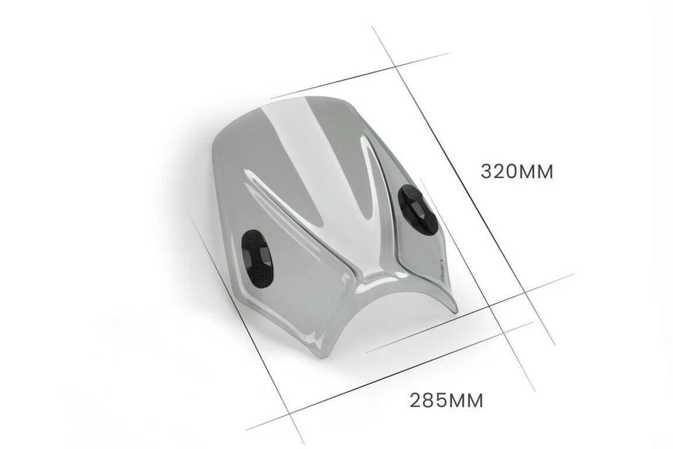 Deflector De Parabrisas Puig Mito Oscuro Para Benelli BN 125 2018 - 2024 - Imagen 2 de 4