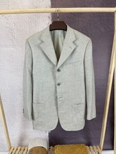 Corneliani made in Italy silk wool grey blazer sport coat