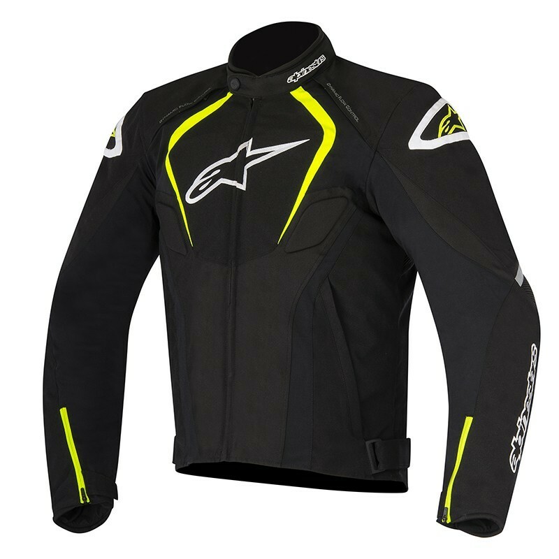 Blouson Alpinestars T-Jaws Waterproof noir moto pour homme en taille XXL
