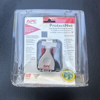 NEW APC PS9-DCE ProtectNet 9 Pin Surge Protector NEW | eBay