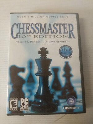 Chessmaster: 10th Edition (PC, 2004) MISSING DISC 1 with manual ~ #140