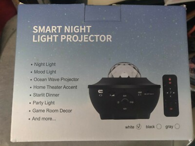 Galaxy Projector Starry Sky Night Light Ocean Star Party Speaker LED Lamp Remote