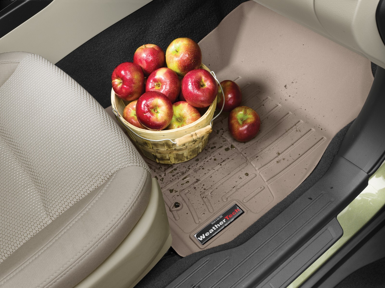 WeatherTech Car Floor Mats Floor Liner for Volvo S60/V60/XC60 1st Row