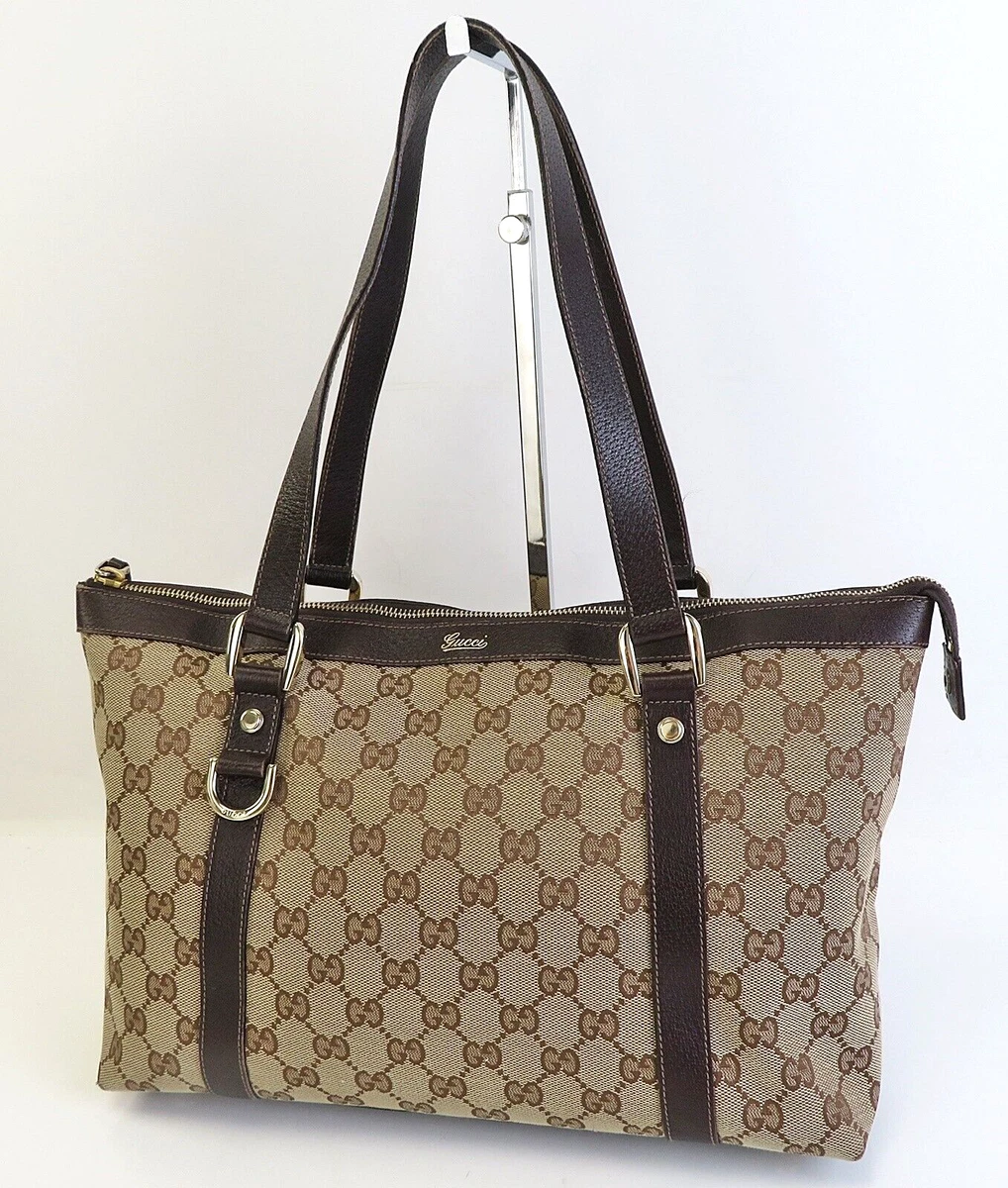 Authentic gucci tote best sale bag