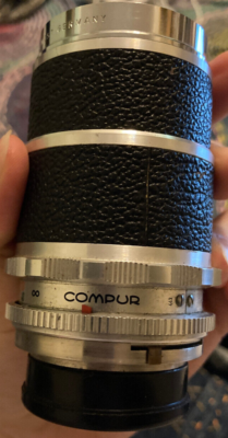 Voigtlander Super-Dynarex Camera Lens 135mm f/4 Made in West