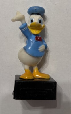 Donald Duck  Pencil Plastic Sharpener Vintage Alco Walt Disney Production
