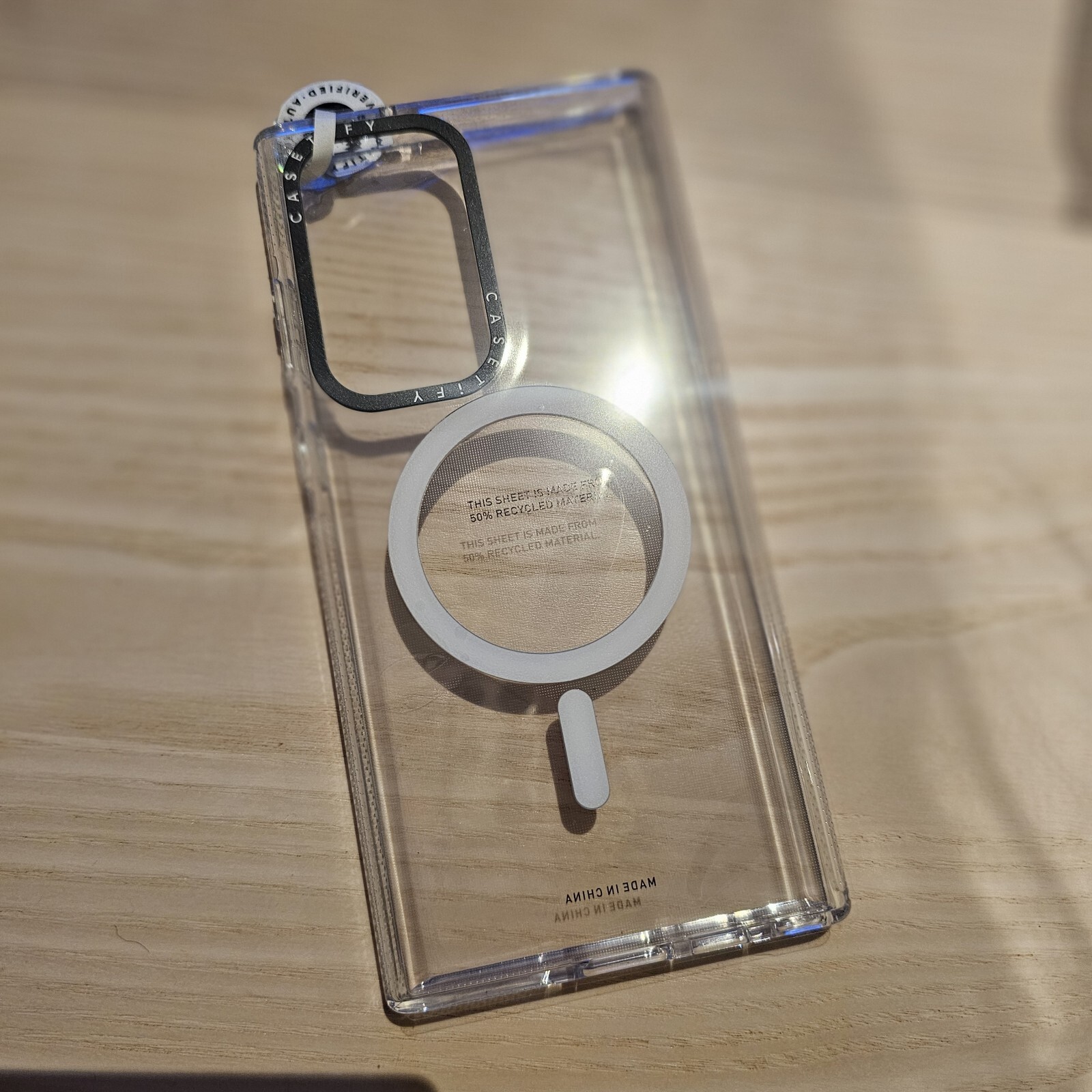 Casetify Magnetic Clear Case for Samsung Galaxy S23 Ultra Brand New-image