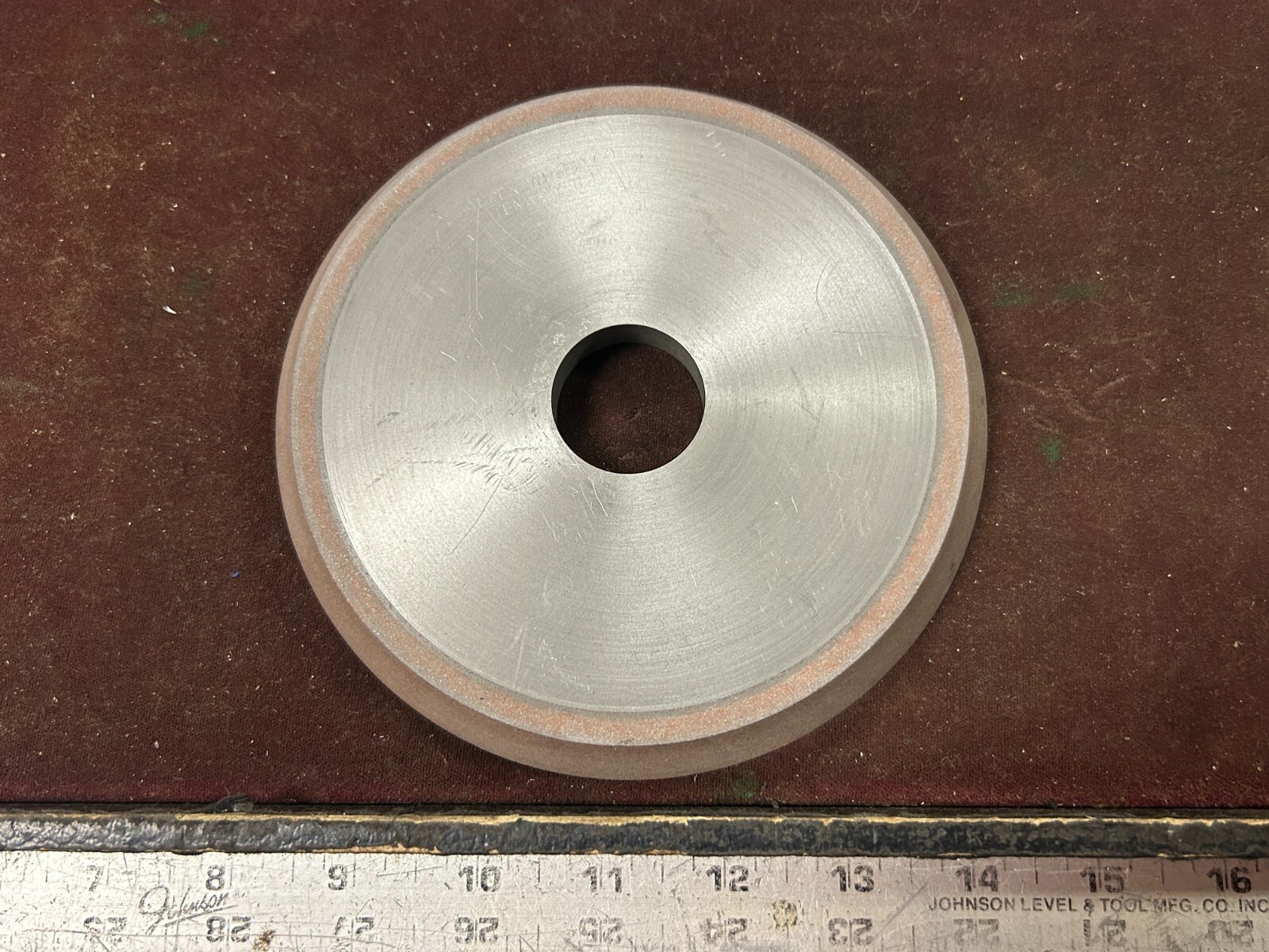 MACHINIST TpRndC LATHE MILL Unused 6" x 1/2 x 1-1/4 Diamond Grinding Wheel Angle