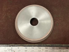 MACHINIST TpRndC LATHE MILL Unused 6" x 1/2 x 1-1/4 Diamond Grinding Wheel Angle