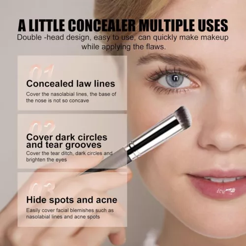 Colored Clay CC Undereye Corrector Under Eye Concealer Eye Corrector and Brush - Picture 7 of 15