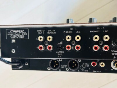 Used Pioneer DJM-600 Mixer 4-channel effects mixer 100VAC