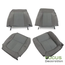 For Ford F150 2011-2013 2014 Driver Passenger Top Bottom Cloth Seat Cover