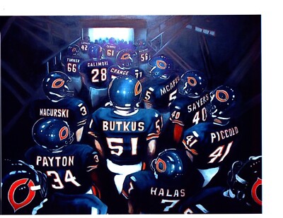 ALL TIME GREATEST CHICAGO BEARS SAYERS BUTKUS HALAS