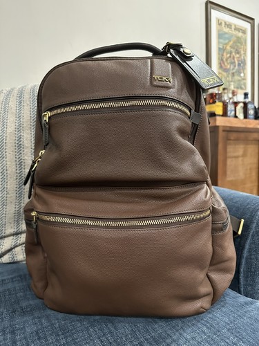 leather backpack men BNWT | eBay