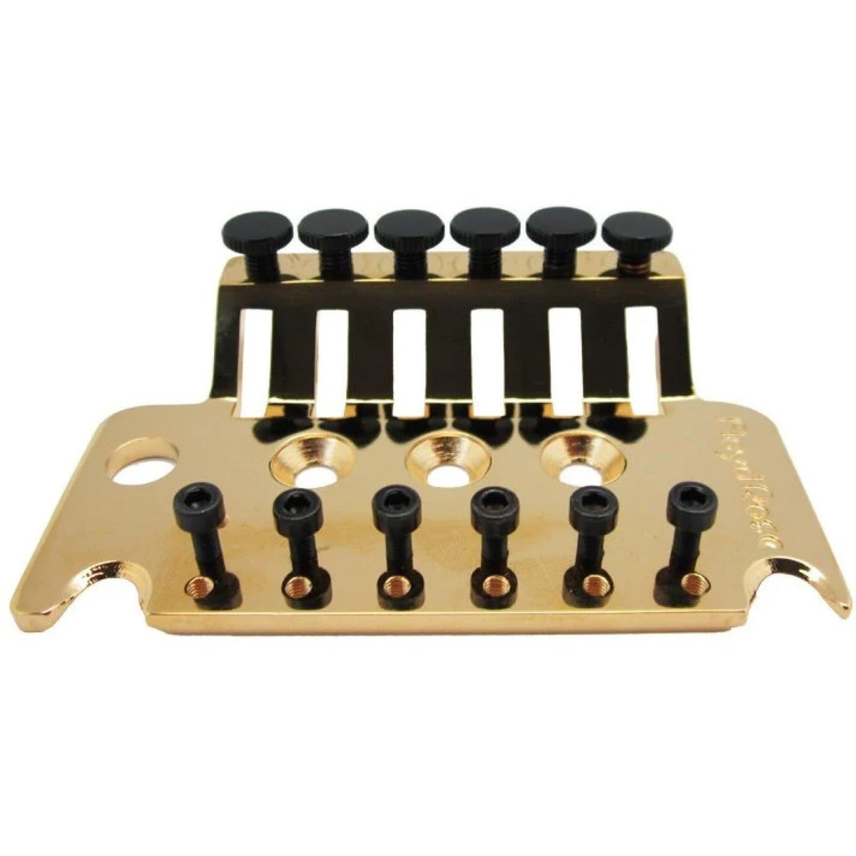 Authentic Original Floyd Rose Tremolo Base Plate - Gold for sale