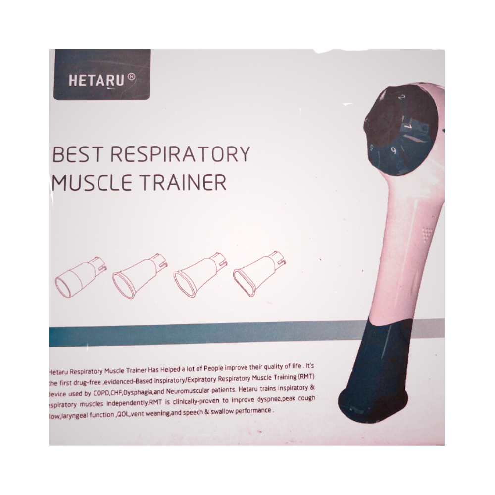 HETARU HandHeld Breathing Trainer Inspiratory Muscle RMT Trainer COPD