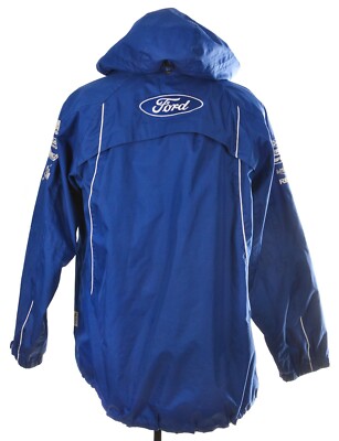 WRC RALLY RACING FORD HOODED JACKET JERSEY SIZE M ADULT | eBay