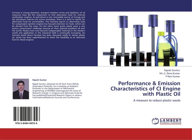 Performance & Emission Characteristics of Ci Engine With Plastic Oil ...