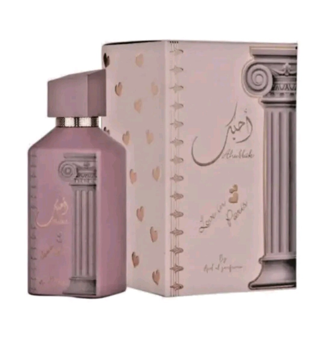 Ahubbak Love In Paris EDP Perfume By Ard Al Zaafaran 100ml