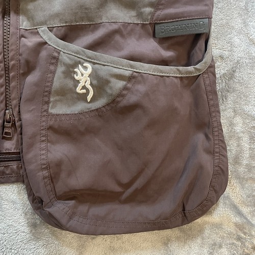 Browning Summit Mesh Shooting Vest Women’s Size Medium Purple Gray Right Handed - Picture 3 of 16