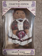Teddy Bear Collectors Edition Hearts Teddy First Edition
