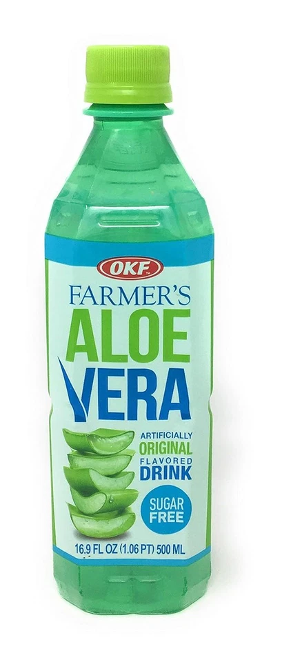 Aloe Vera Farmers Drink (Sugar Free) - 16.9 Fl Oz (Pack of 12) Bottles - Image 2 of 4