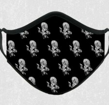 Heavy Metal Iron Maiden Killers Repeat Mask, High Quality Face Mask Washable