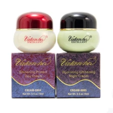 Valanna Excellent Hydrating Whitening - Day Cream & Night Cream Set, 0.5oz/15ml
