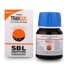 SBL Tranquil Tablets 25gm Homeopathic Relief for Stress, Anxiety & Depression