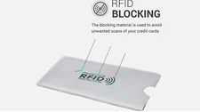 10/20 RFID Blocking Sleeves Credit Card Protector Holder Theft Protection Secure