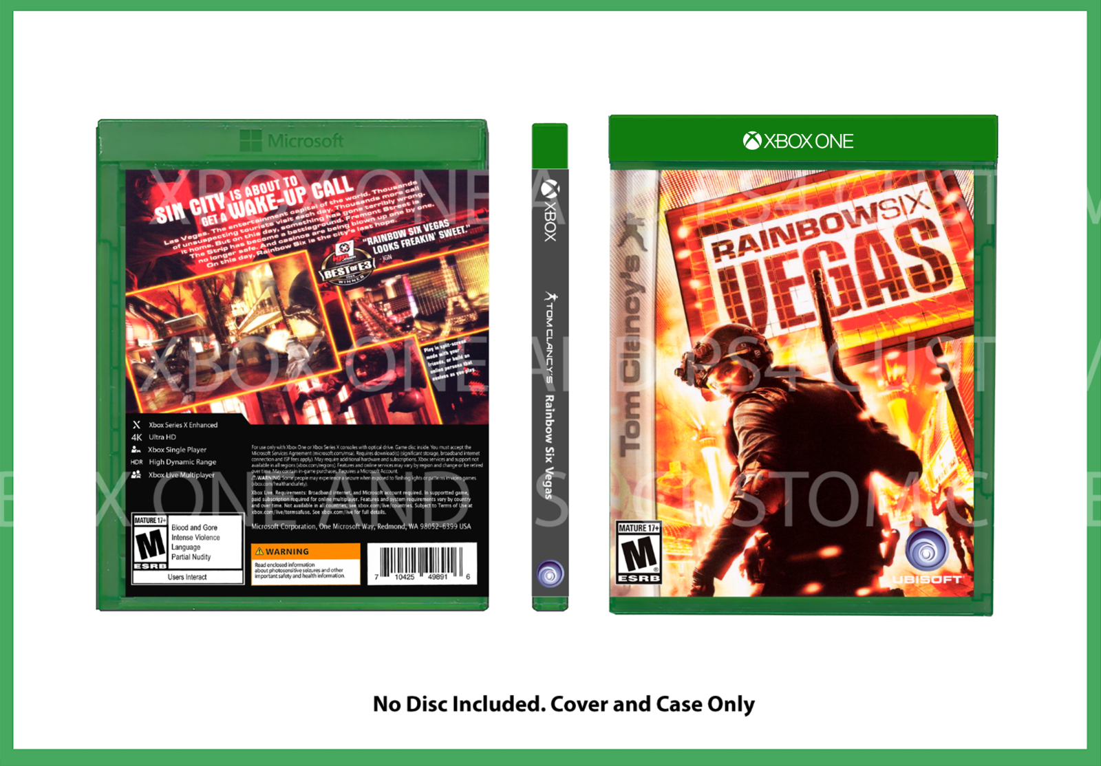 Tom Clancy&rsquo;s Rainbow Six: Vegas 2 (Microsoft Xbox 360, 2008) for 