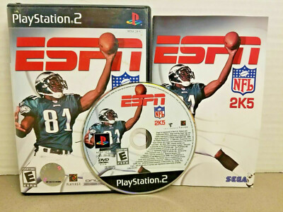 ESPN NFL 2K5 Playstation 2 PS2 Complete CIB VERY Fast Ship World!