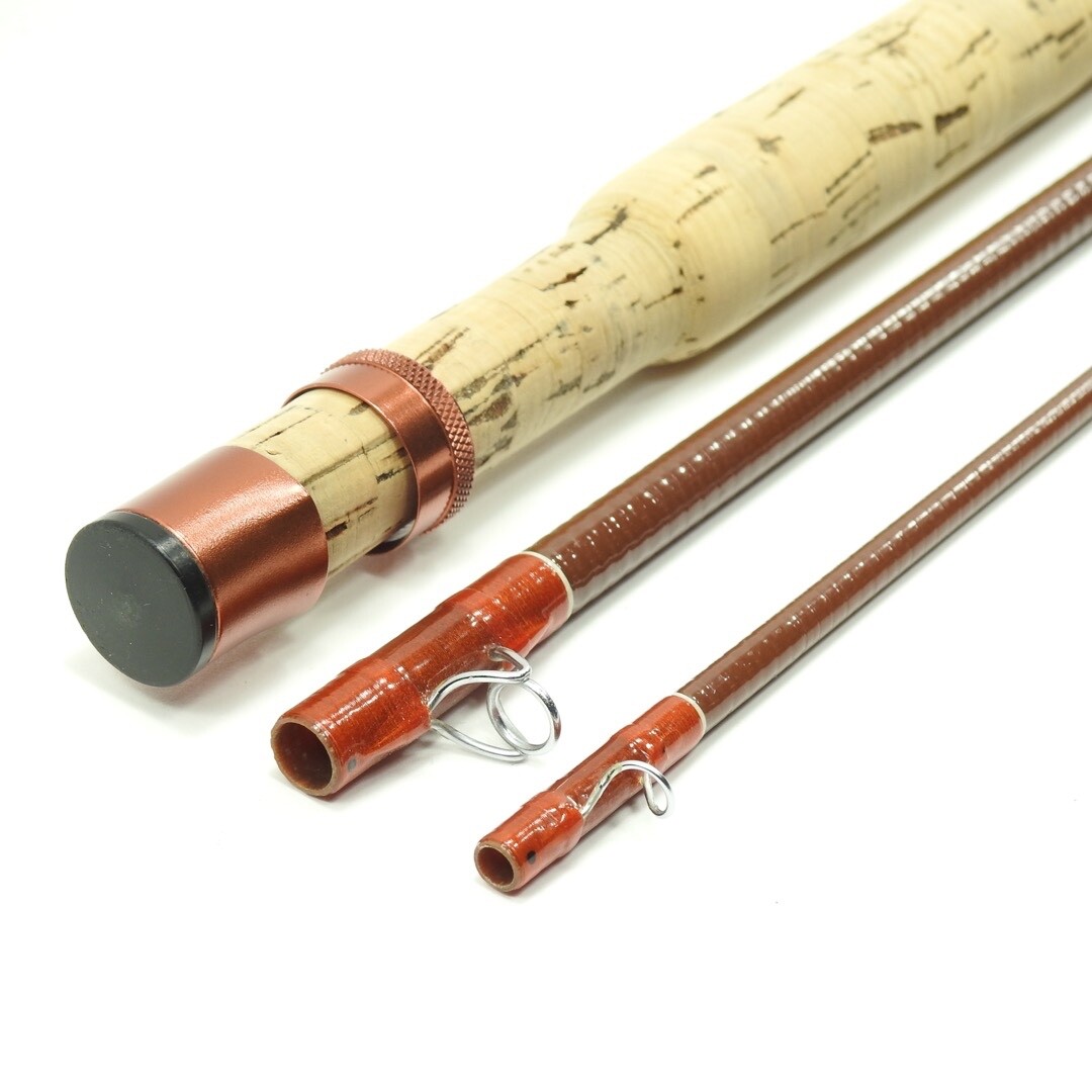 Scott Powr-Ply Fiberglass Fly Rod. 8' 6wt. F-81. 3-Piece. W/ Tube