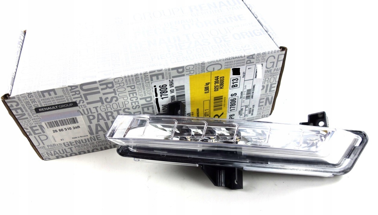 Feu de jour LED gauche pour remplacer optique cassé Clio IV 266051034R