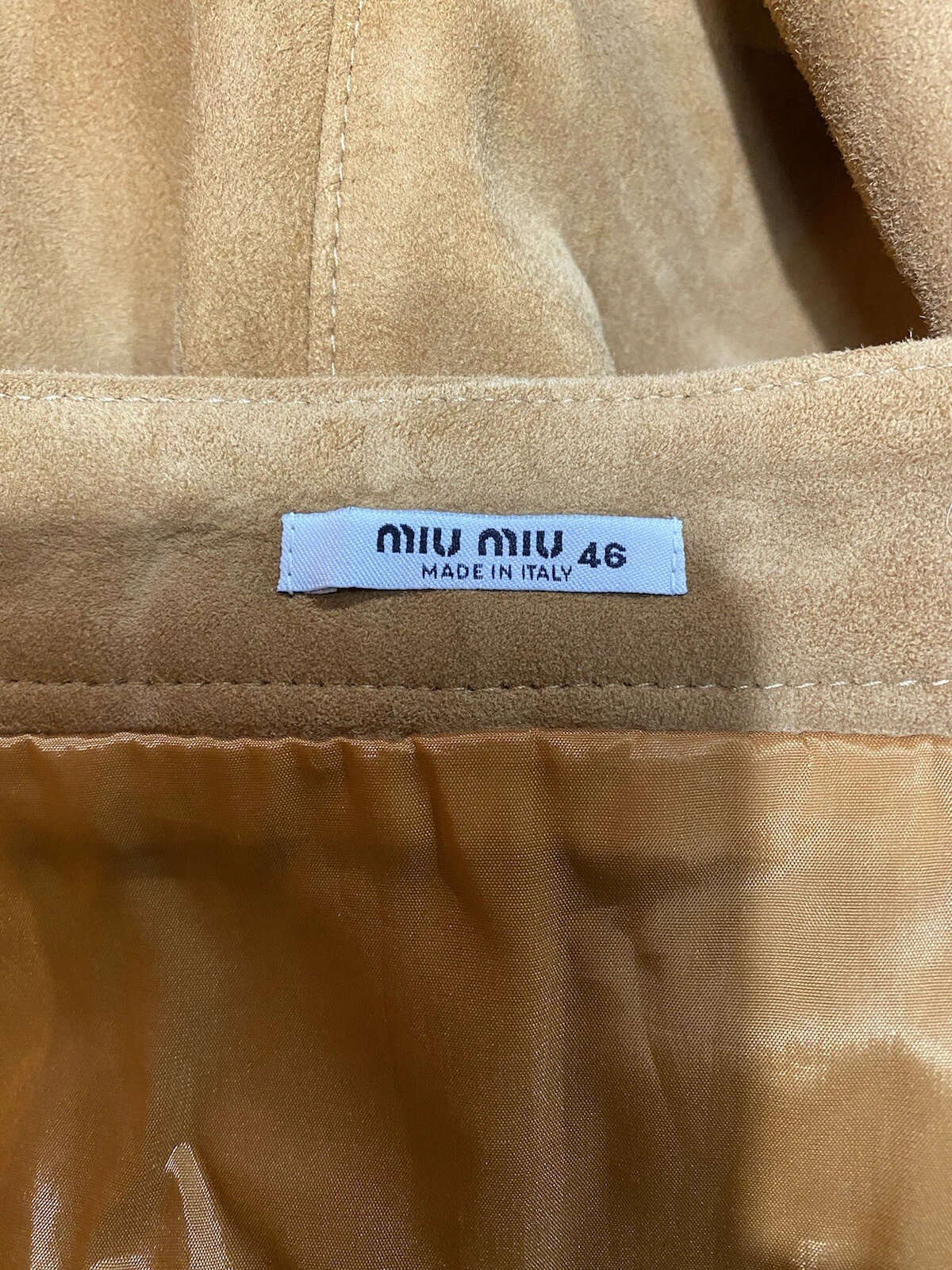 Gonna midi con pannelli Miu Miu. IT 46 Large