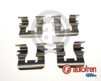 Autofren Seinsa ZubehöRsatz Scheibenbremsbelag Hinten FüR Hyundai I30