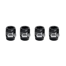 10AN Flexible Rubber Hose Clamps Finisher Clamp for 5/8 Fuel/Gas/Oil Hose 4PCS
